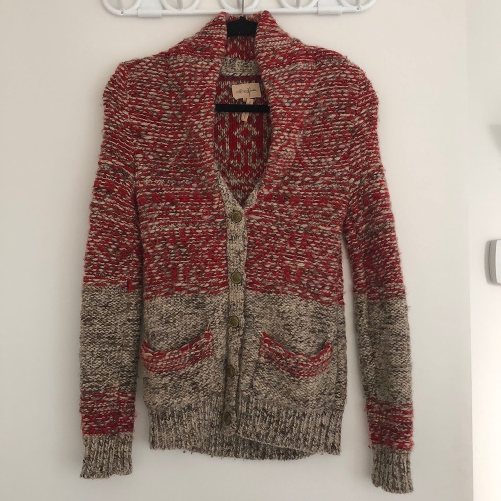 Wilfred free wool blend cardigan